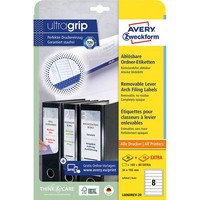 Avery Zweckform Ordneretiketten L6060REV-20 Weiß, 30 Blatt
