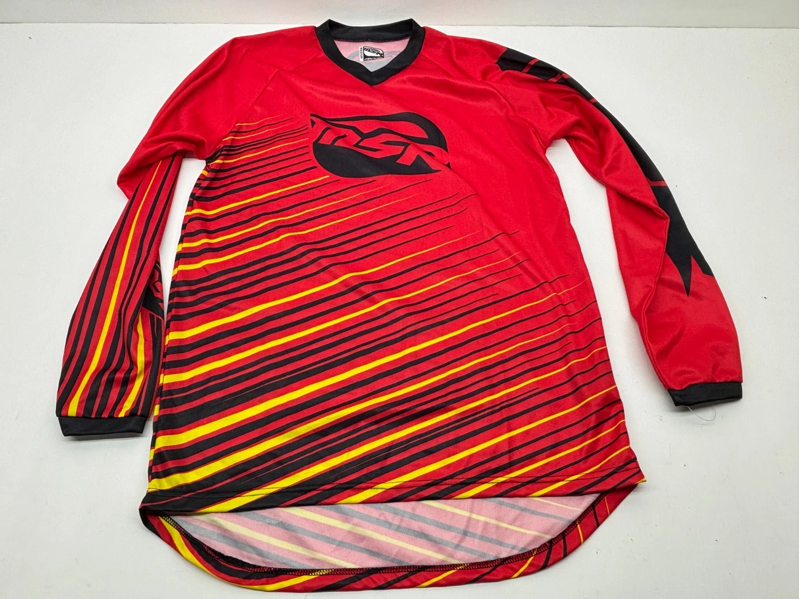 New MSR Axxis Motocross Jersey Red Black Men's Medium Med MD MX 2013