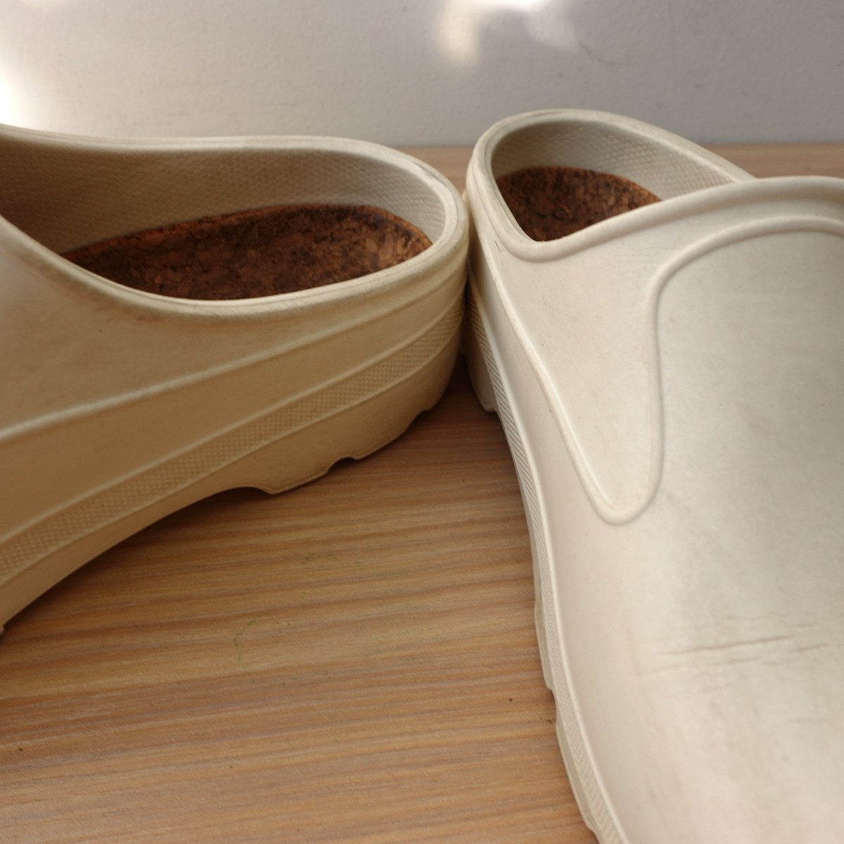 Garden Mules Womens 4 Off White AIME LEON DORE Diner Slip On  display picture 2