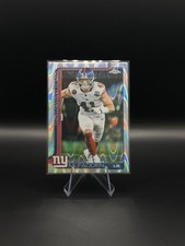 Topps Chrome Football 2025 Micah McFadden 232 Raywave Refractor Giants