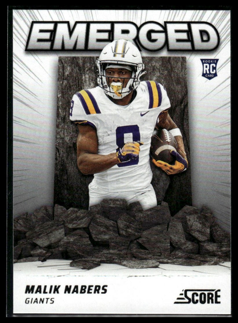 2024 Score #EM-MNS Malik Nabers Emerged