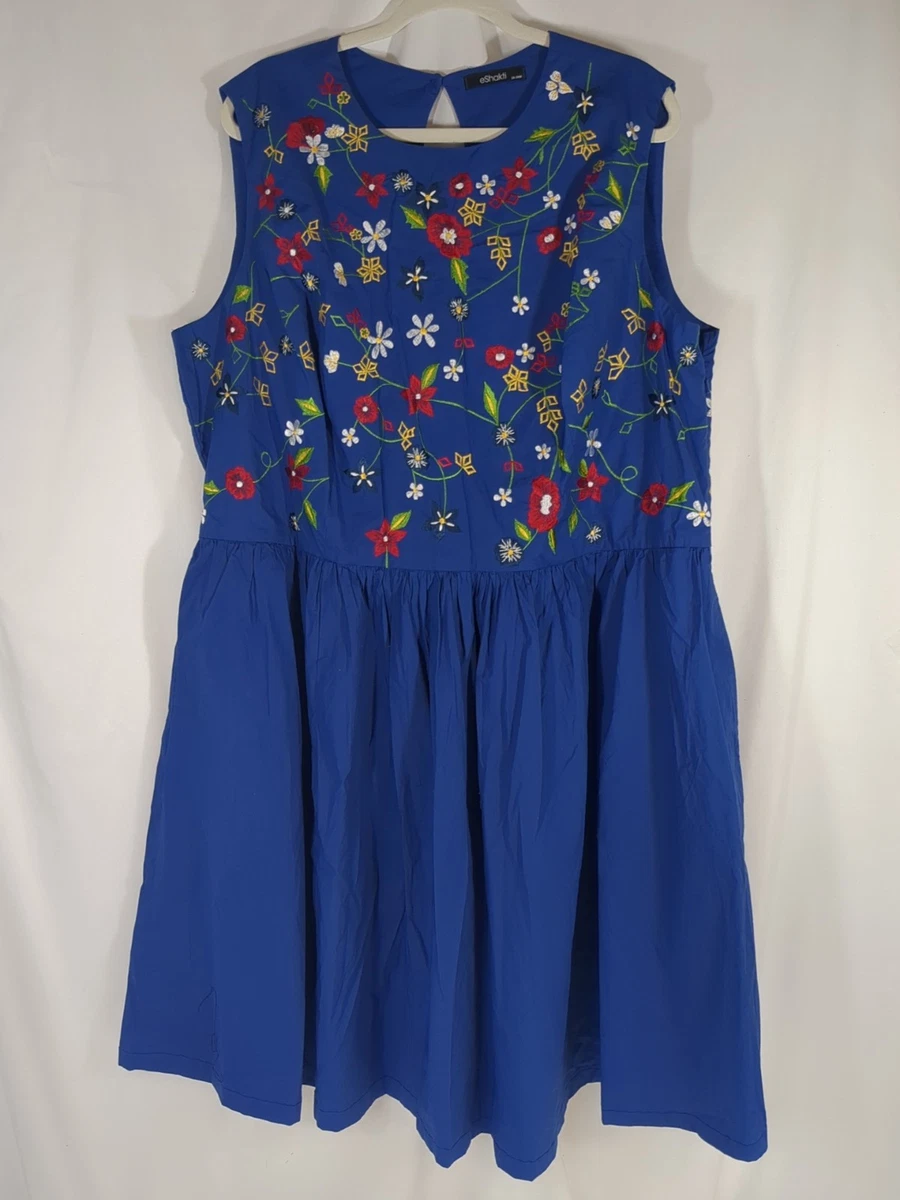 eshakti blue dress Dusty Blue Lace Applique Floral Prom Dresses Bow Tie Spaghetti Strap 24460 Light Green / US2 main image 1