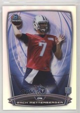 2014 Bowman Chrome Refractor Zach Mettenberger #131 2s1