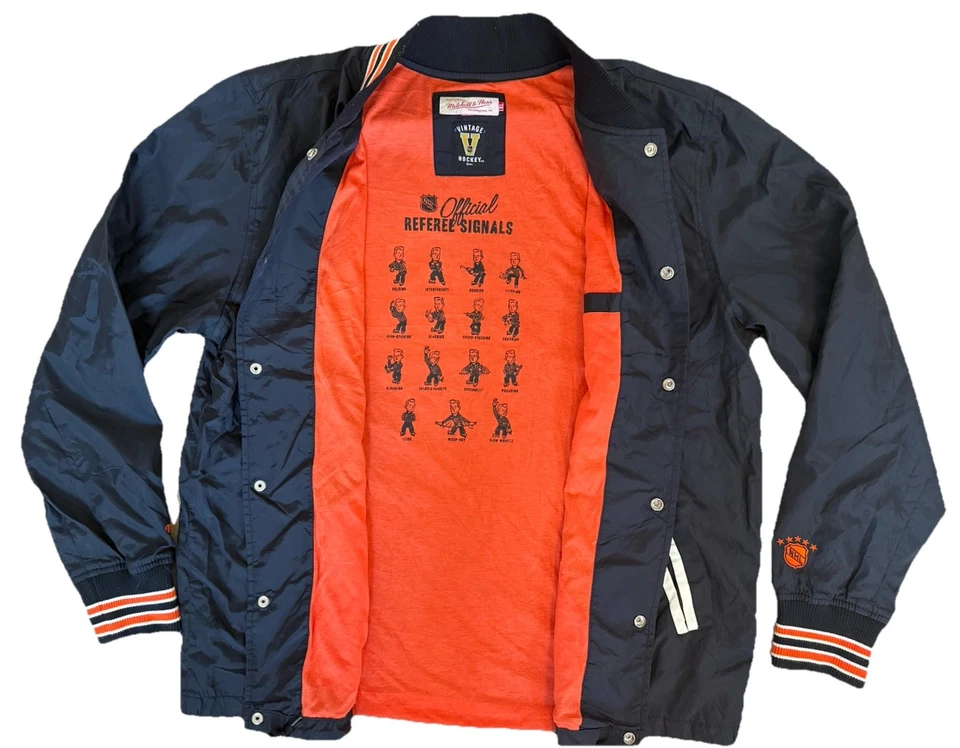 Chaqueta Mitchell & Ness XL De Colección Años 90 Philadelphia Flyers Ultra Rara Foto 4 de 4