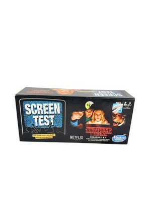2017 Stranger Things Screen Test Board Game Hasbro Netflix Seasons 1 & 2 Sealed
