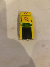 Aurora AFX HO Scale Yellow Dodge Charger Slot Car Body
