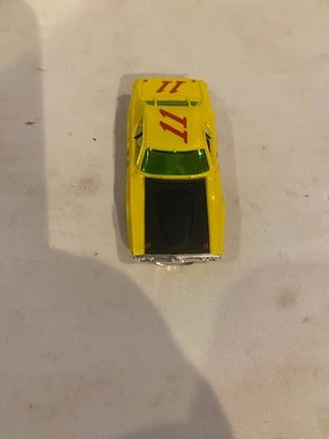 Aurora AFX HO Scale Yellow Dodge Charger Slot Car Body 