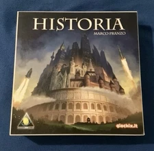 Historia 2014 Board Game Golden Egg Games Marco Pranzo Complete EUC