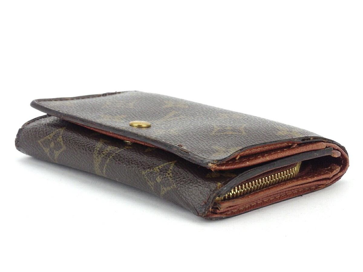 ルイビィトン LOUIS VUITTON L -shaped zipper wallet in two folds USED