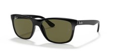 Ray Ban 4181 - 57 601/9A - Occhiali da Sole - Nero/Verde G-15 Polarizzato