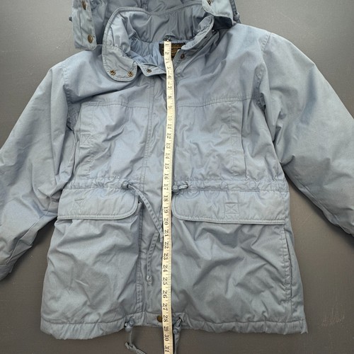 Chaqueta Parka Eddie Bauer Plumón de Ganso Para Hombre Grande Desmontable Capucha Azul De Colección Años 80 - Imagen 6 de 15