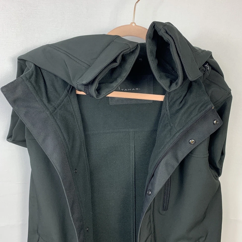 Chaqueta de cercanías con capucha para hombre Elie Tahari, mediana Foto 4 de 4