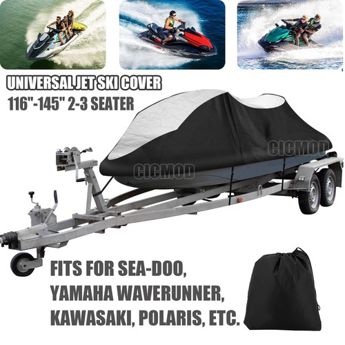 Trailerable Jet Ski Cover Waterproof PWC Cover Fits from 116"145" 23 Seater US eBay
