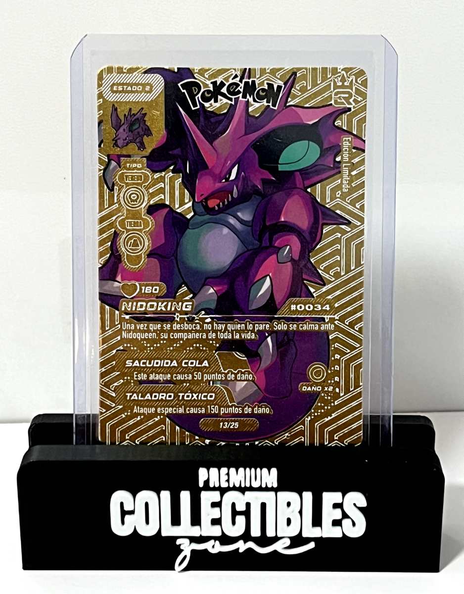 2024 POKEMON Black Edition TCG 3R #G13 NIDOKING Golden Card Foil