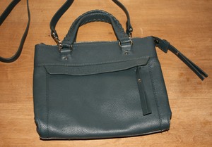 zara vinyl mini city bag