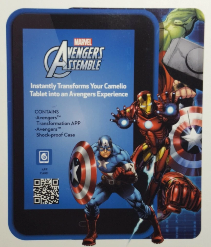 Мини-набор для персонализации планшета Marvel Avengers Assemble Camelio. Чехол и приложение карта - Изображение 2 из 4