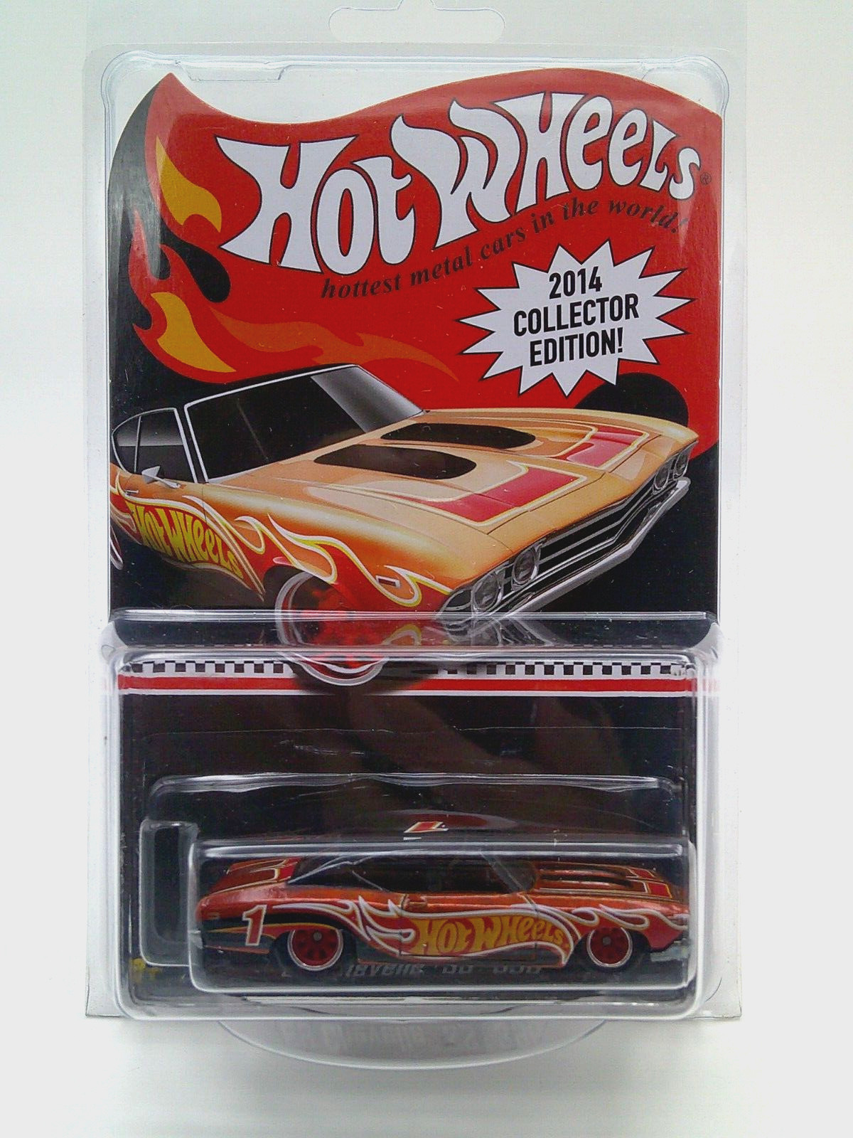 Hot Wheel RED LINE CLUB 2014 Collector Edit. '69 CHEVELLE SS 396 KMART Send Away