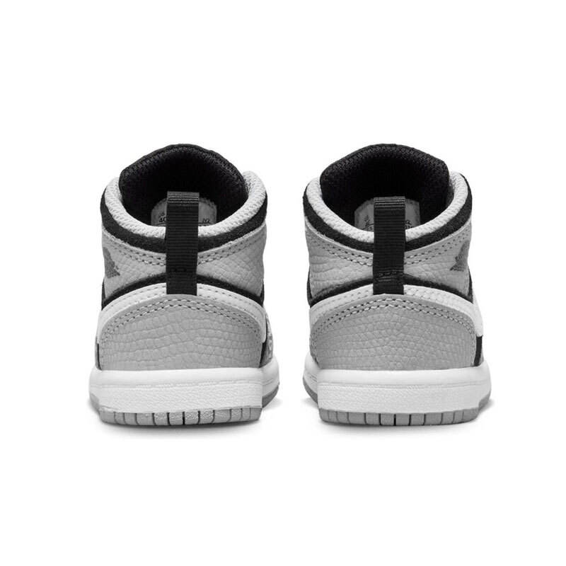 Nike Air Jordan 1 AJ1 Mid TD Toddler Elephant Print Grey