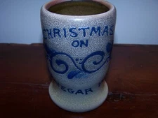 Maple City Pottery Monmouth IL Christmas At Vinegar Hill Pottery Container/Vase