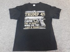 Gun Mens shirt Medium Black graphic cool Dona...