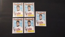 1989 Topps All Star Glossy Cal Ripken Jr. 5 Card Lot #5