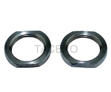 2pc .308 5/8x24 Crush Washer Adjustment Stainless Steel Jam Nut for Muzzle Brake