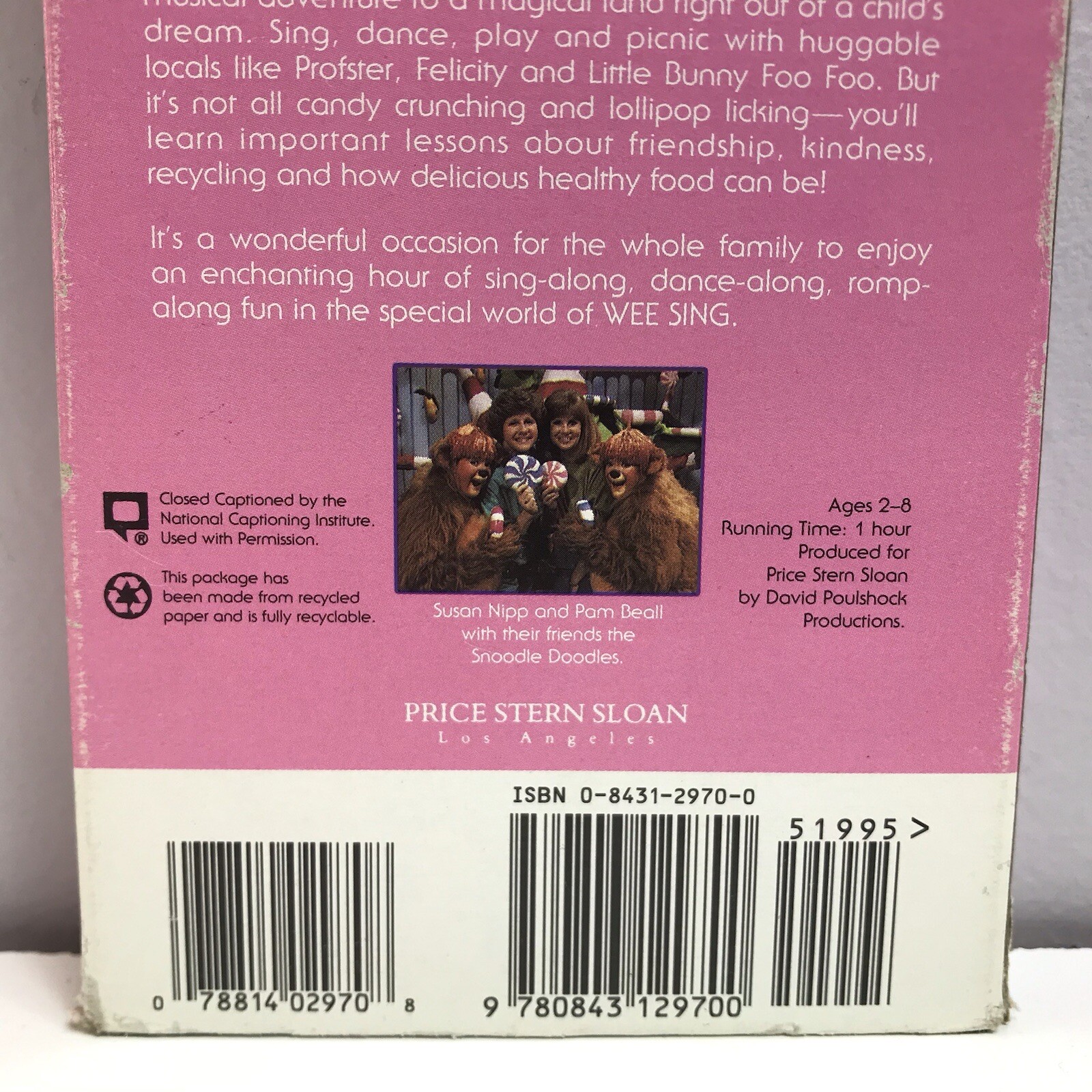 Wee Sing The Big Rock Candy Mountain VHS Video Tape Live Price Stern