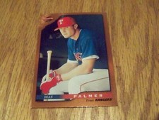 DEAN PALMER  1996   SCORE DUGOUT COLLECTION  BASEBALL CARD