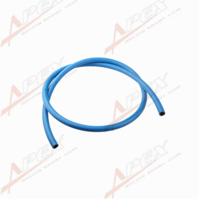 3/8'' Synthetic Rubber 6 AN Push Lok Loc Lock Hose Fuel Line Coolant Blue