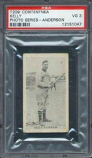 1910 T209 Contentnea Photo Series James Kelly PSA 3 Anderson Electricians