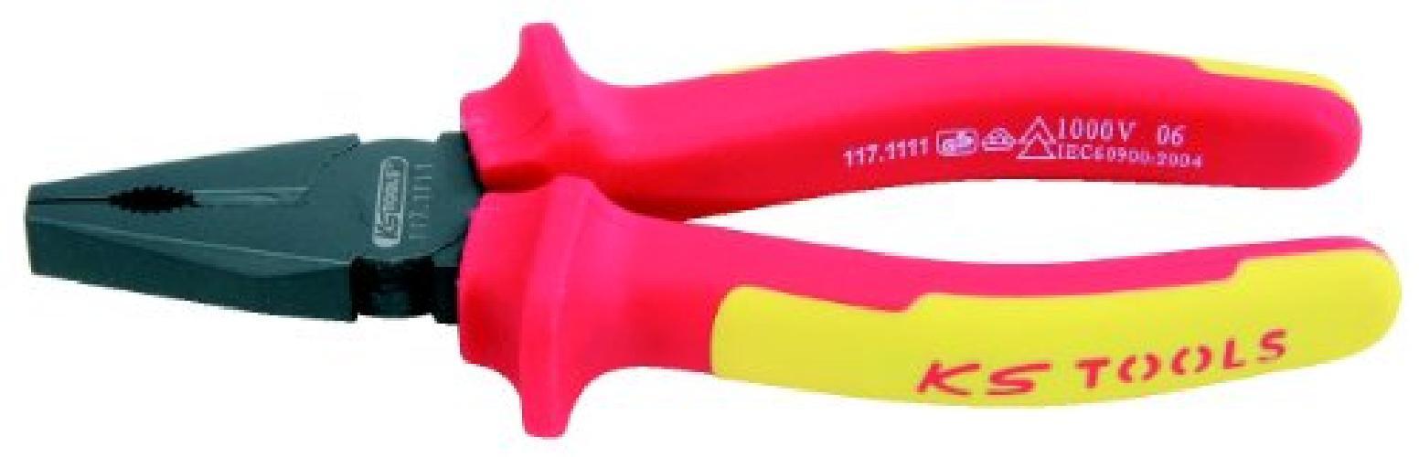 Acquista KS Tools 117.1112 Pinza Combinata Ergo VDE 185mm - Offerta