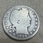 1899 O Barber  Quarter