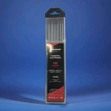 ARCCAPTAIN Tungsten Electrode Green 9-Pack Diameter 1.6mm/1/16” Length 175mm/7”