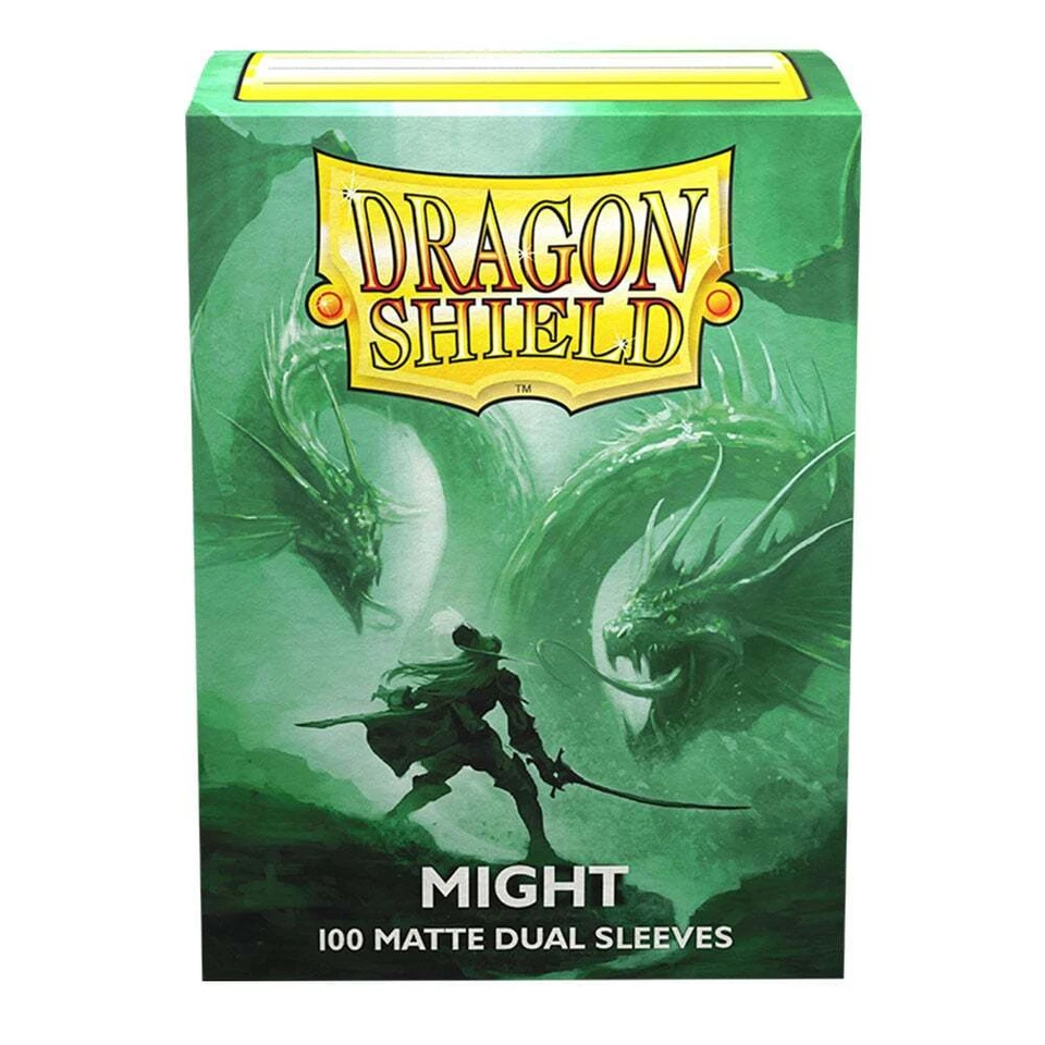 Dragon Shield Might Matte Dual Sleeves 100 Pack NEW