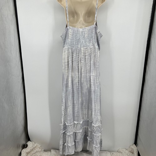 Maxi Vestido Torrid Challis Tie Dye Calado Para Mujer Talla 5 5X Talla Grande - Imagen 6 de 10