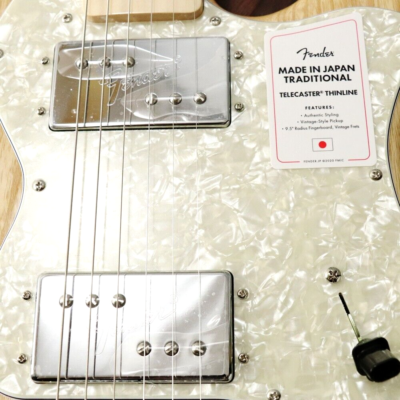 Fender Made in Japan Traditional 70s Telecaster Thinline Natural
