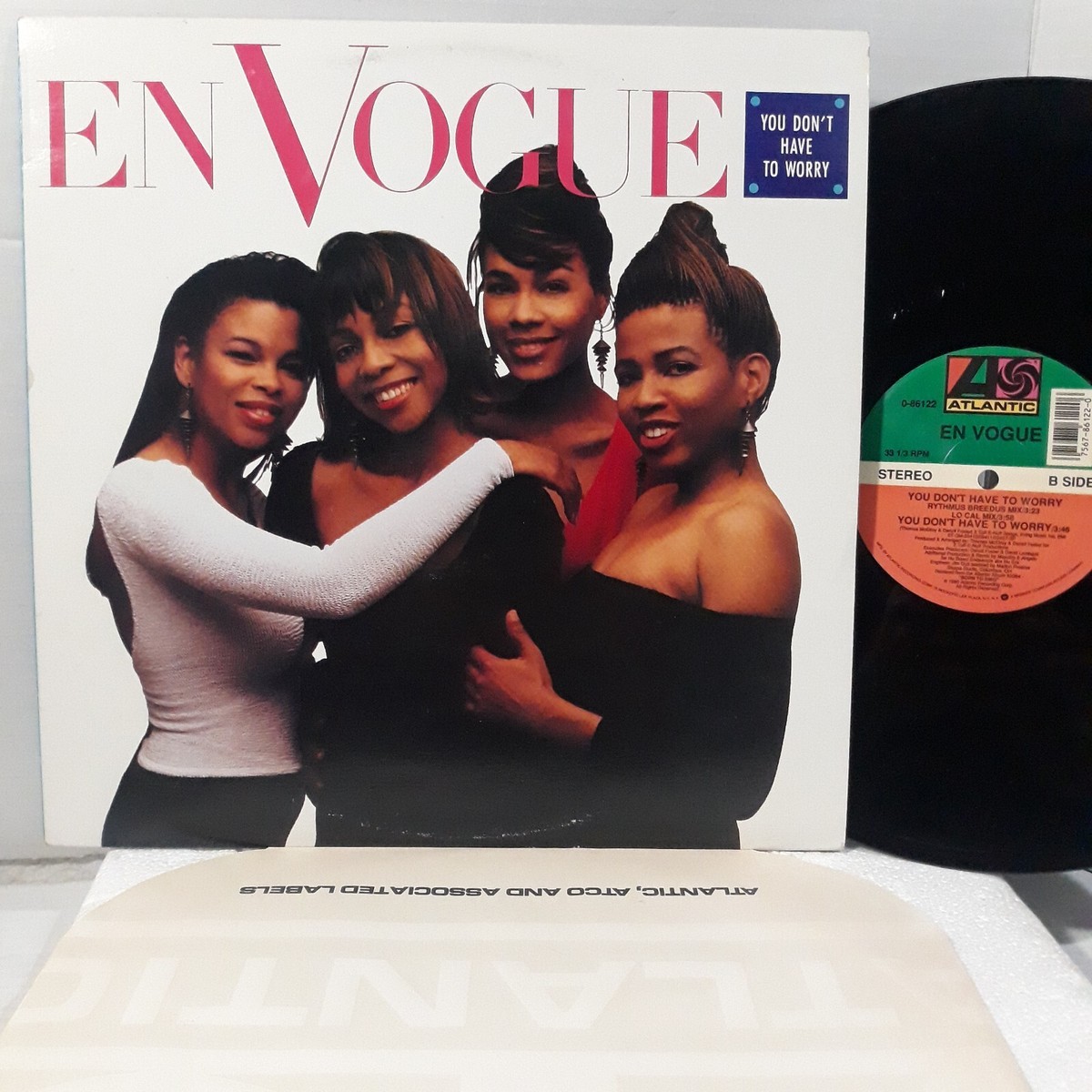 En Vogue You Don't Have To Worry 1990 Atlantic Records 12