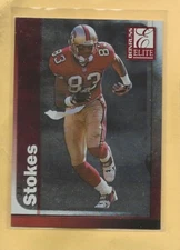 J.J. STOKES - 1999 Donruss Elite - #83 - 49'ers-Comb. Shipping - #2