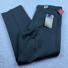 Dockers Premium Cotton Khaki Mens 40x32 Gray Relaxed Fit Colorbond Never-Iron