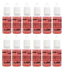 LOT 12 JSP Silver Metal Test Acid Karat Testing Solution Jewelry Tester Metals