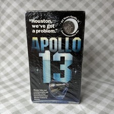 Apollo 13 VHS Tape 1995 with 25th Anniversary Commemorative Pin BRAND NEW!!