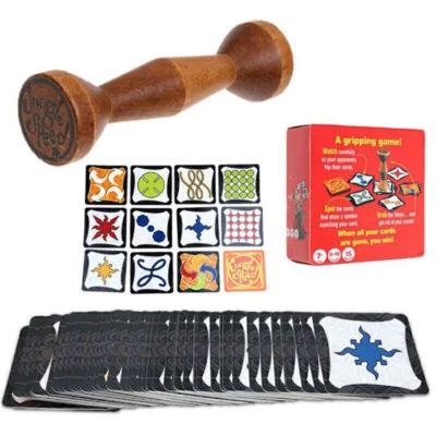 MARKENLOS Jungle Speed ​​Juego de Cartas para Fiesta, Familia, Niños, Diversión, Cartas Atractivas WZ