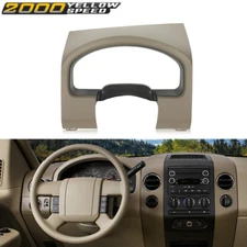 Instrument Cluster Speedometer Dash Bezel Trim Beige Fit For 2004-2008 Ford F150