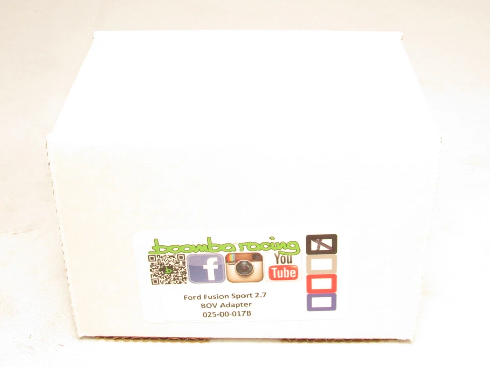Adaptador de válvula de soplado Boomba Turbo BOV negro 17-18 Ford Fusion Sport Ecoboost Foto 2 de 4
