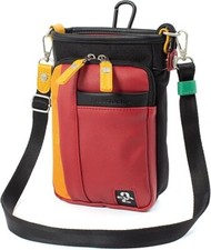 EVANGELION x MOUSTACHE Mini Shoulder Bag Smartphone Shoulder Unit 2 Red Japan