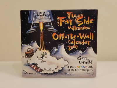 GARY LARSON ~ "THE FAR SIDE MILLENNIUM OFF-THE-WALL" CALENDAR 2000 New/Open  Box | eBay