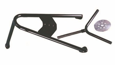 Fabtech FTT10002BK Universal Spare Tire Angled Mount - Black