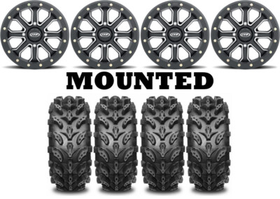 Kit 4 Interco Swamp Lite 28x9-14/28x11-14 on ITP Inertia Beadlock Black CAN