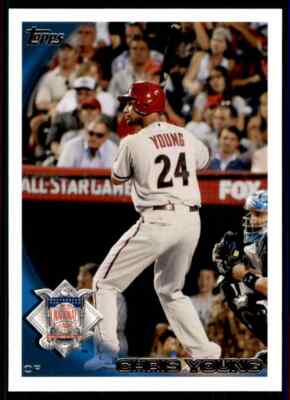 2010 Topps Update Chris Young US-124 Arizona Diamondbacks
