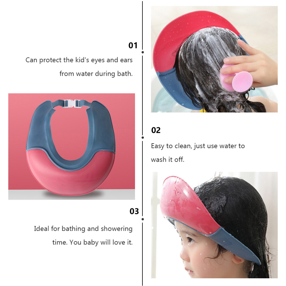 Hair Wash Visor Wash Hair Hat Kids Baby Shower Hat Shampoo Hat eBay
